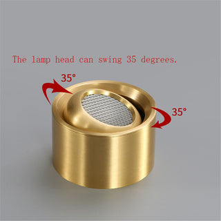 Selegie - Copper Flush Mount Downlight LED Ceiling Light