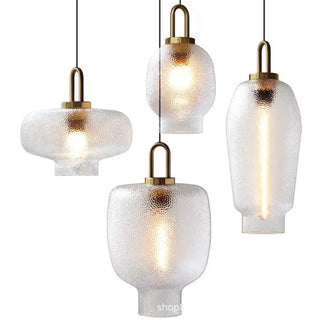 Monica - Modern Frosted Glass Pendant Lights