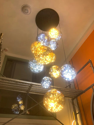 Glaxy - Glass Ball Hanging Pendant Chandelier