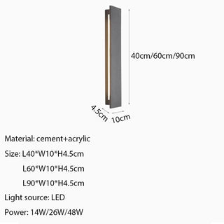Lydia- LED IP65 Outdoor Wall Light