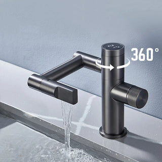 Delois - Modern Rotating Digital Display Basin Mixer Tap-