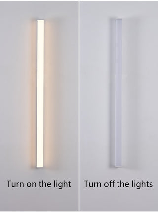 Leonidas - Modern Long Strip LED Outdoor Wall Light