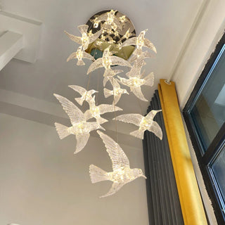 Aviana - Bird Pendant Ceiling Chandelier