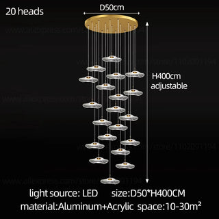 Goshe - Hanging Pendant Ceiling Chandelier