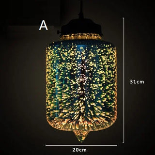 Sabro - Firework Glass Ball Hanging Pendant Ceiling Light