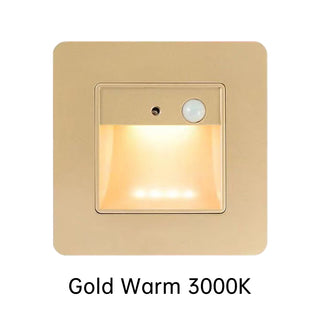 Roselyn - Recessed Modern Motion Detector Stair Wall Light