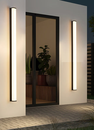 Leonidas - Modern Long Strip LED Outdoor Wall Light