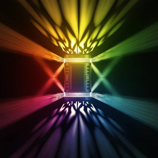 Nelda - Solar Waterproof  Courtyard Projection  Up/Down Wall Light