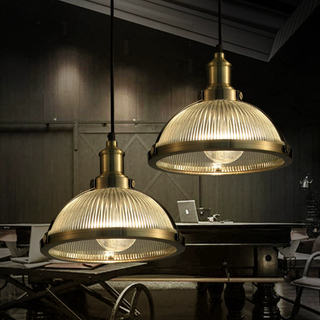 Teodora - Patterned Glass Pendant Ceiling Light
