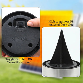 Erasmo - Solar Powered Ground Buried  Waterproof LED Lights