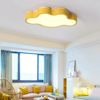 Maracay - Modern Wooden Cloud Flush Mount Ceiling Light