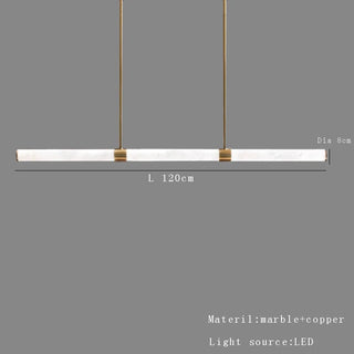 Crest - Modern Minimalist Marble Bar Wall Light Ceiling Light