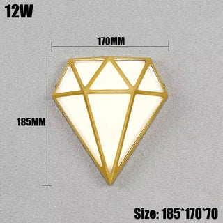 Wallach - Diamond Outdoor Waterproof Wall Light