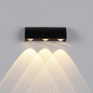 Romnea - Down Shinning Outdoor Wall Light 8W Waterproof