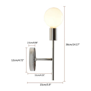 Kennedy - Modern Battery Powered LED Wall Light
