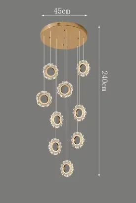 Amore - Hanging Pendant Ceiling Chandelier