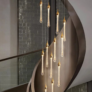 Harraz - Crystal Pendant Ceiling Chandelier