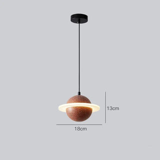 Constantine - Modern Planet Style LED Round Hanging Pendant Ceiling Light