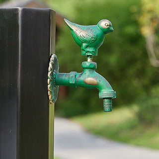 Elnora - Garden Faucet Antique Brass Animal Cold Water Fauce