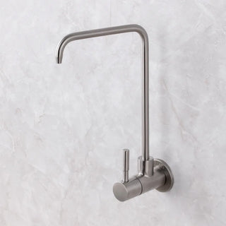 Cathrine - Nickel Bent Modern Cold Water Drinking Kitchen Tap