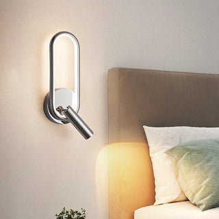 Cris - Modern Adjustable Ring LED Wall Reading Light