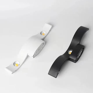 Nicolette - Wave LED Up/Down Outdoor Wall Light