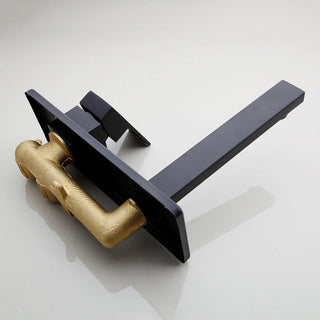 Nicklas - Modern Single Handle Wall Mounted Basin Tap