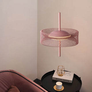 Longford - Nordic Colorful Mesh Round Hanging Ceiling Pendant Light