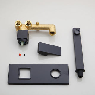 Nicklas - Modern Single Handle Wall Mounted Basin Tap