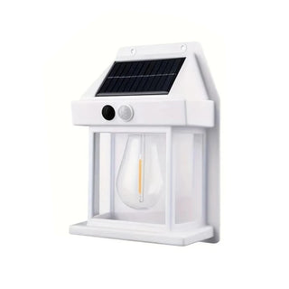 Basil - Modern Vintage LED Waterproof Solar Wall Lamp