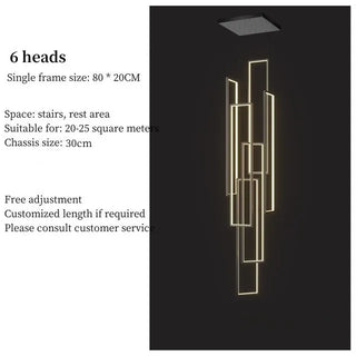 Kyra- Modern Hanging Ceiling Chandelier