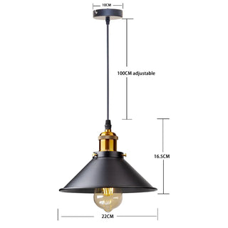 Allen - Vintage Pendant Industrial Ceiling Light