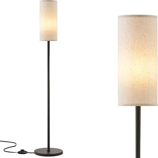 Baylen - Round Modern Floor Lamp with Dimmable E27 Bulb