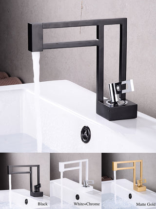 Ellan - Industrial Single Handle Bathroom Mixer Basin Tap