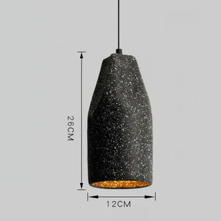 Koster - Nostalgic Textured Cement Pendant  Industrial Style LED Hanging Light