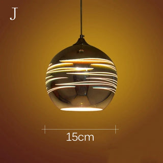 Sabro - Firework Glass Ball Hanging Pendant Ceiling Light