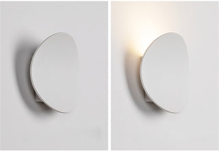 Corina - Modern Aluminum White And Black Brushed Gold Interior Wall Lights