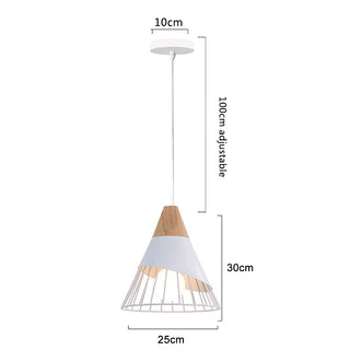 Clairmont - Nordic Hanging Wood Hanging Pendant Ceiling Light