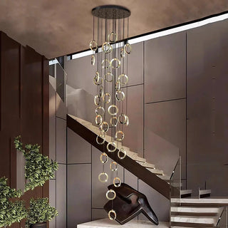 Karine - Crystal Pendant Ceiling Chandelier