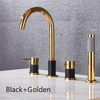 Hera - Deck Mounted Bathroom Tap Set
