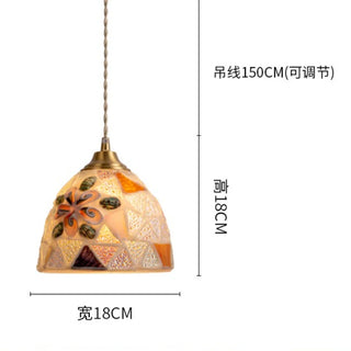Lubna - Post-Modern Creative Sea Shell Glass Pendant Lights