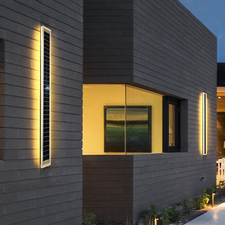 Zoey - Modern LED Solar Outdoor Wall Light