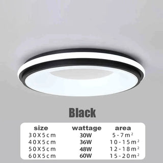 Píritu - Round Multicolour Flush Mount Modern Ceiling Light