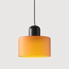 Mossel - Modern Long Line Small Minimalist Glass Pendant Light