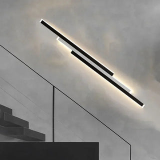 Alondra - Modern Outdoor Rectangle Lamp Bar
