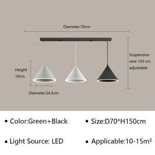 Jebel - Macaron Modern LED Pendant Hanging Light