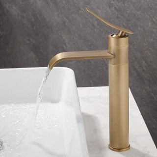 Basilio - Retro Modern Hot & Cold Single Lever Basin Tap