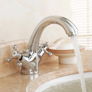 Haydee - Vintage Dual Handle Hot/Cold Mixer Basin Tap