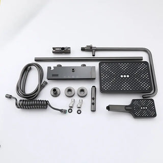 Celandine - Modern LED Rainfall Shower System with Temperature Display and Four Functions