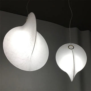 Qarshi - Japanese style Silk Overlap Shell Design Pendant Lamp